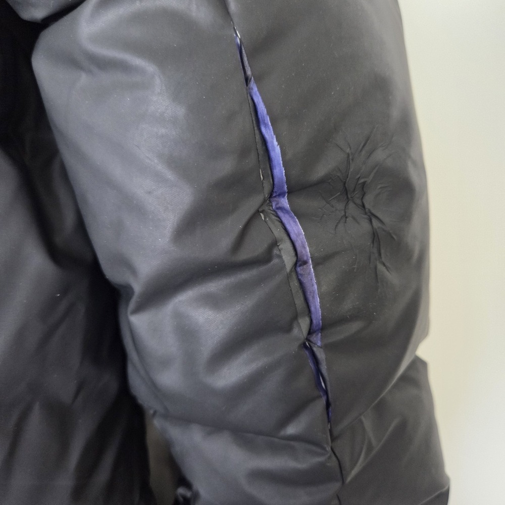 Pendelton Down Filled Black Long Puffer Waterproof Jacket Womens Size Medium - Picture 15 of 16